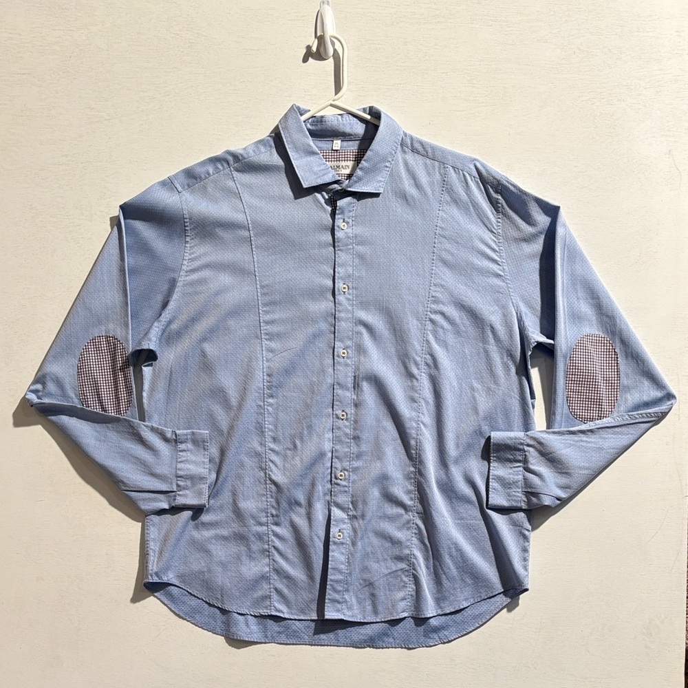 Balmain Light Blue Dress Shirt